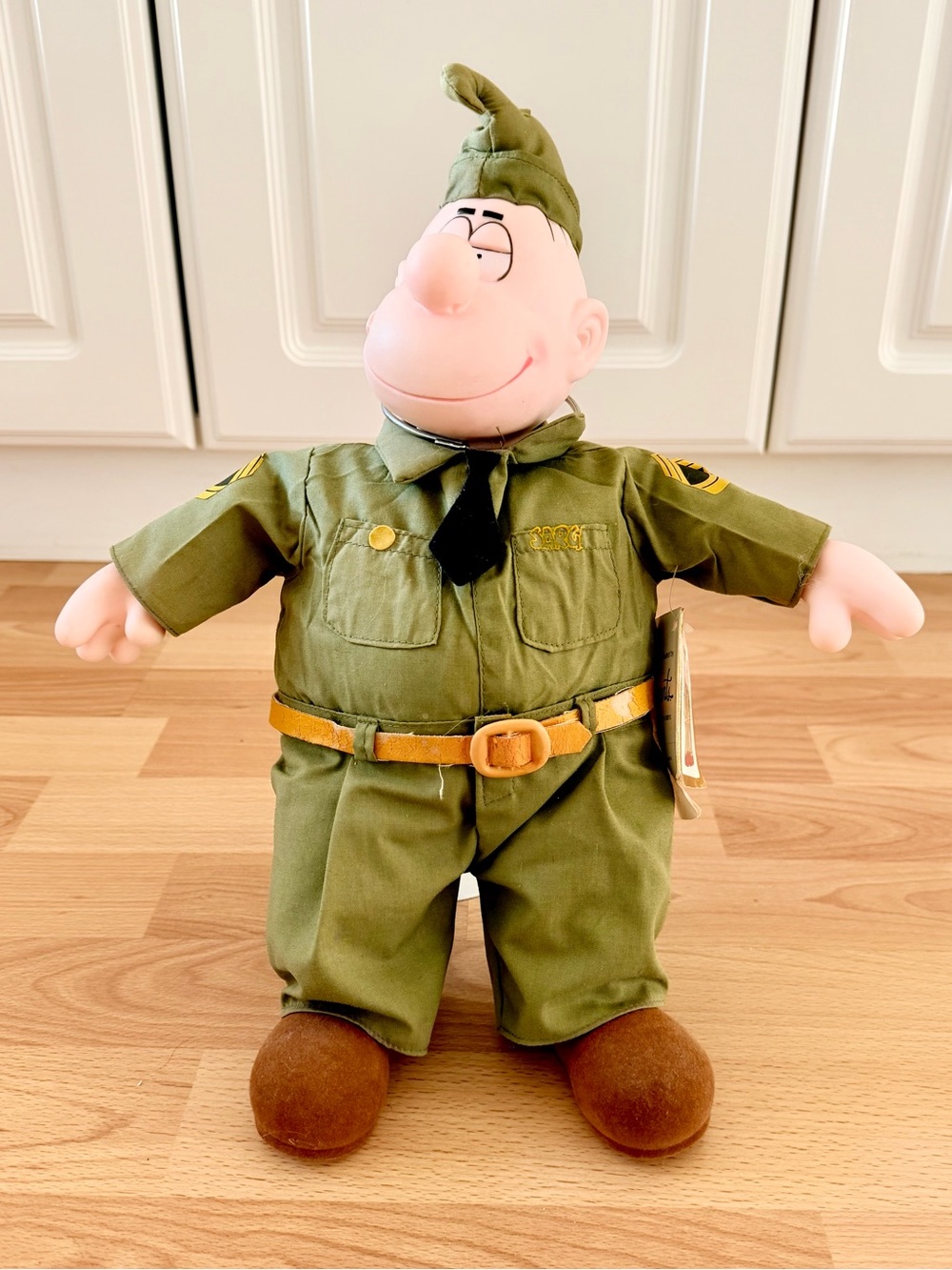 VINTAGE BEETLE BAILEY DOLL SARGE FIGURE